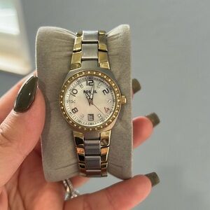 Fossil Women's Gold and Silver Watch